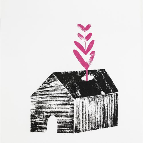 ilustración casa planta
