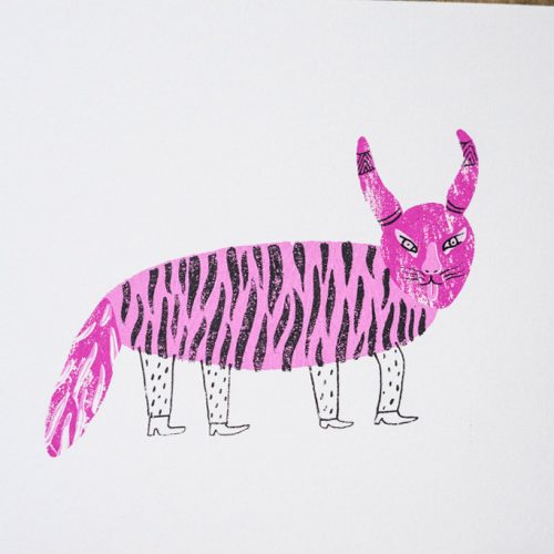 ilustración serigrafía